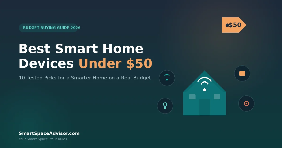 Best Budget Smart Home Devices Under $50 in 2026