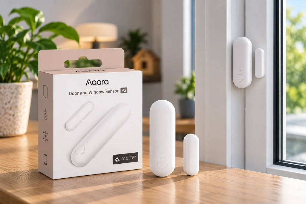 Aqara Door and Window Sensor P2 — Best Smart Sensor for Beginners