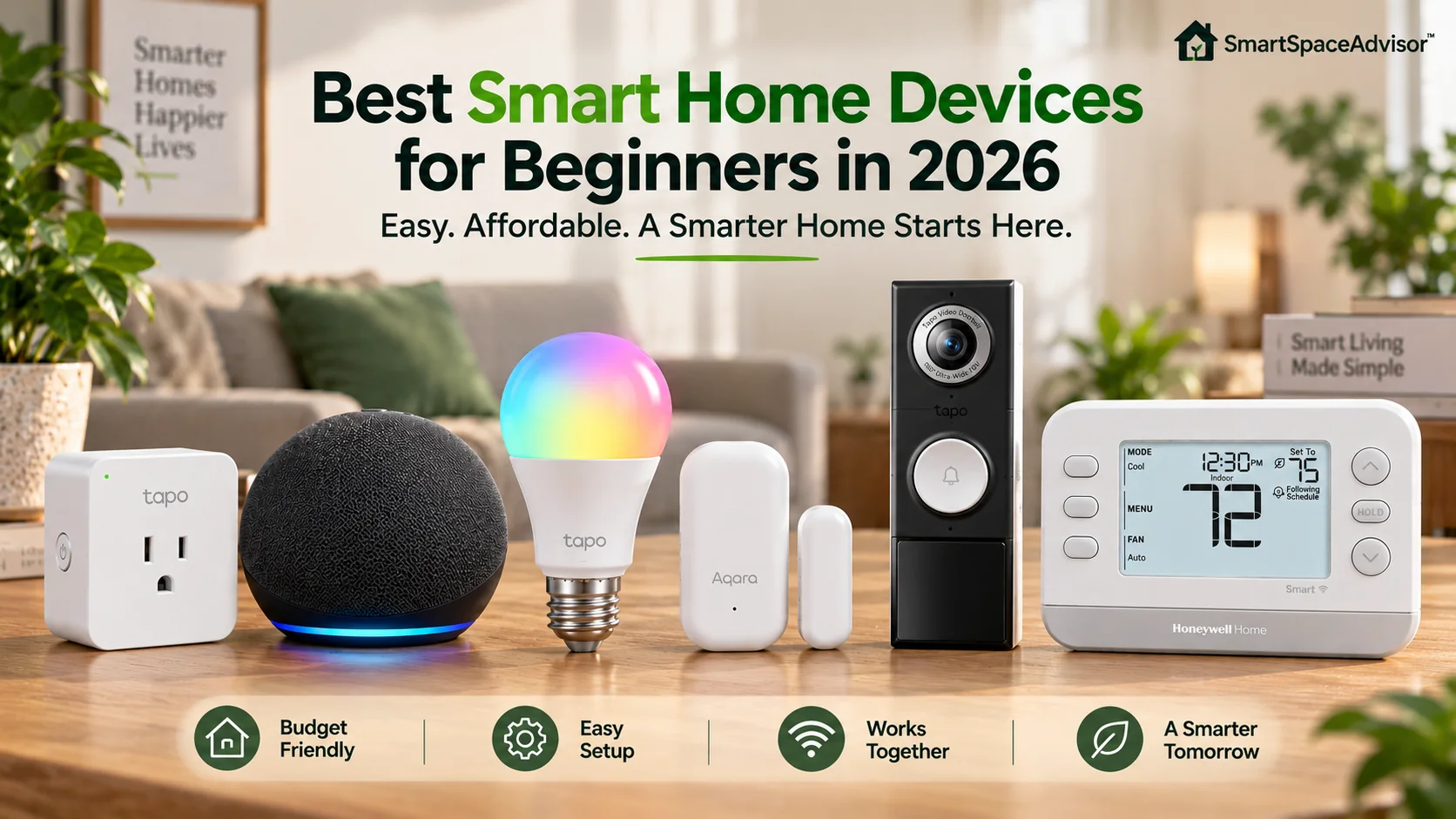 Best Smart Home Devices for Beginners