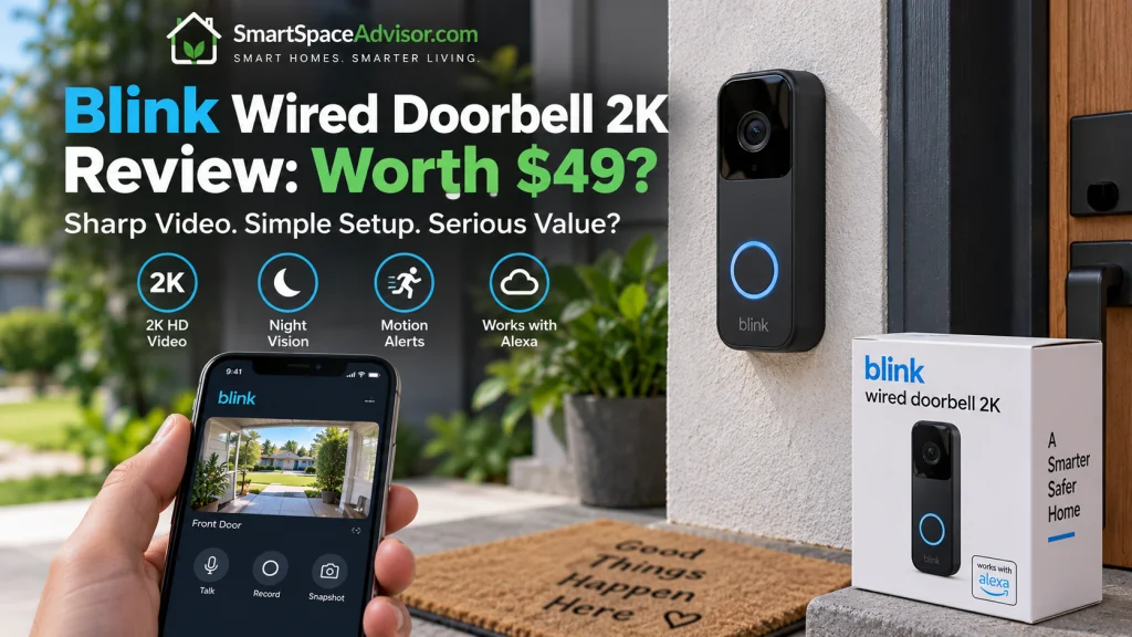 Blink Wired Doorbell 2K+ Review featured image
