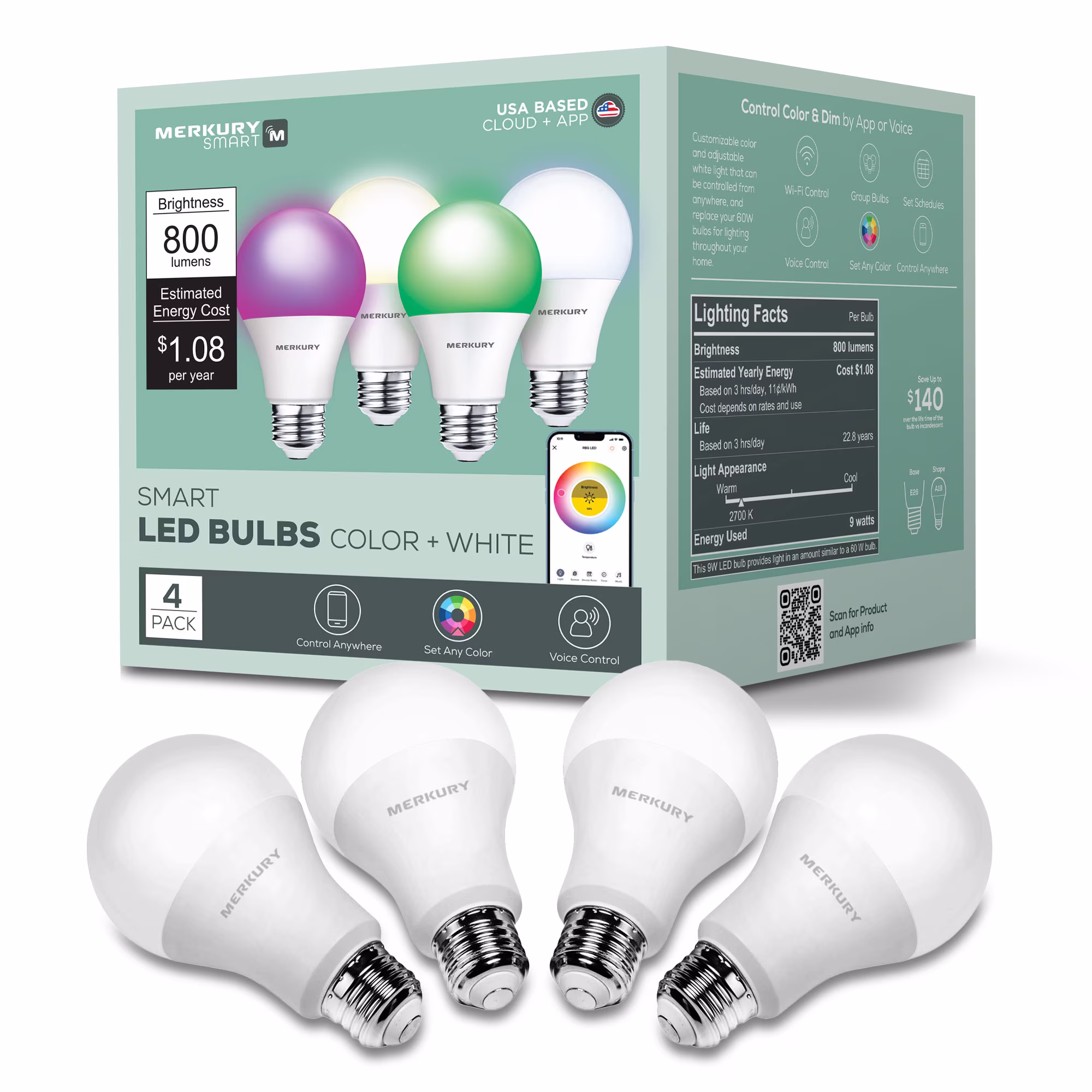 Merkury Innovations Smart Bulb
