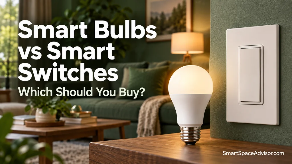 smart bulbs vs smart switches